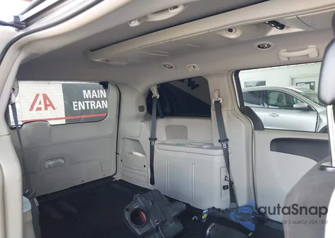 2012 Dodge Grand Caravan Crew из США, поврежденный, VIN 2C4RDGDG6CR109293